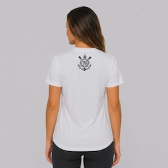 Camisa do Corinthians Fitness Dry Logo - Feminina - Foto 4