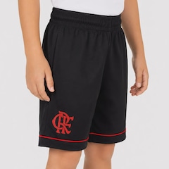 Calção do Flamengo Raio Braziline - Infantil - Foto 2