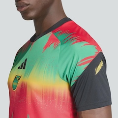 Camisa Jamaica adidas Pré-Jogo I 2026 - Masculina - Foto 7