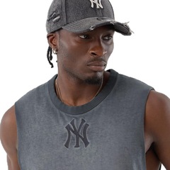 Camiseta Regata New Era Basica MLB New York Yankees Masculina - Foto 3