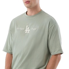 Camiseta New Era Regular  MLB Los Angeles Dodgers New Era Masculina - Foto 2
