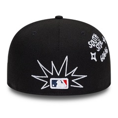 Bone New Era 59FIFTY MLB Chicago White Sox Paisley Masculino - Foto 4