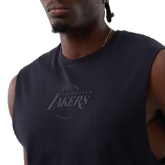 Camiseta Regata New Era Basica NBA Los Angeles Lakers New Era Masculina - Foto 3