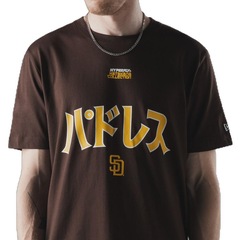 Camiseta New Era Regular San Diego Padres MLB Hyperfly Masculina - Foto 5