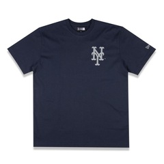 Camiseta New Era Regular New York Mets MLB Masculina - Foto 1