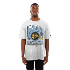Camiseta New Era Regular Chicago Blackhawks NHL Masculina - Foto 1
