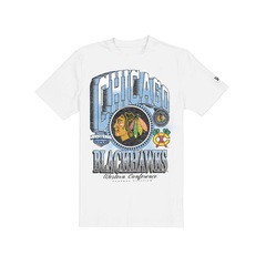 Camiseta New Era Regular Chicago Blackhawks NHL Masculina - Foto 2