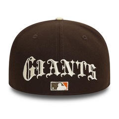 Bone New Era 59FIFTY Day MLB San Francisco Giants Masculino - Foto 4