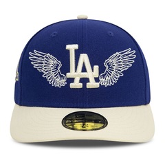 Bone New Era 59FIFTY Pre-Curved Los Angeles Dodgers 59FIFTY DAY Masculino - Foto 2