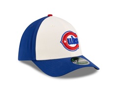 Bone New Era 39THIRTY M-Crown Chicago Cubs MLB Masculino - Foto 3