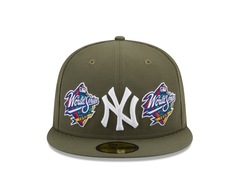 Bone New Era 59FIFTY New York Yankees Olive World Series Masculino - Foto 2