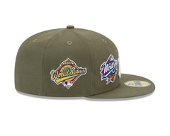 Bone New Era 59FIFTY New York Yankees Olive World Series Masculino - Foto 3