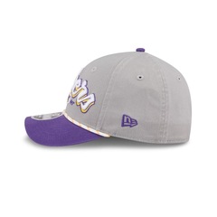 Bone New Era 9FORTY M-CROWN NBA Los Angeles Lakers Masculino - Foto 5