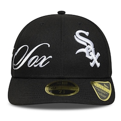 Bone New Era 59FIFTY Low Profile MLB Chicago White Sox Side Script Masculino - Foto 2