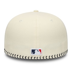 Bone New Era 59FIFTY Retro Crown MLB Chicago White Sox BASEBALL STICH Masculino - Foto 4