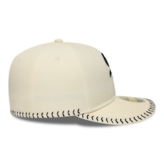 Bone New Era 59FIFTY Retro Crown MLB Chicago White Sox BASEBALL STICH Masculino - Foto 6