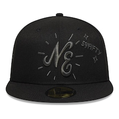 Bone New Era 59FIFTY New Era Branded  Scribble Masculino - Foto 2