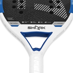 Raquete de Beach Tennis Shark Kinetic X-Blue 2026 - Adulto - Foto 6