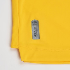 Camisa ML Goleiro Umbro Cap Oficial Ouro 2026 Masculino - Foto 4