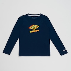 Camisa ML Umbro Basic UV Infantil - Foto 1