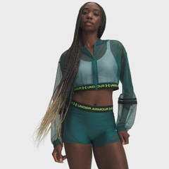 Jaqueta Treino Under Armour HeatGear Mesh Feminina - Foto 4