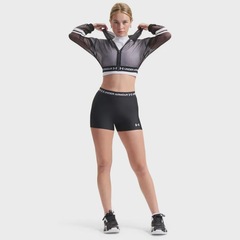 Jaqueta Treino Under Armour HeatGear Mesh Feminina - Foto 3