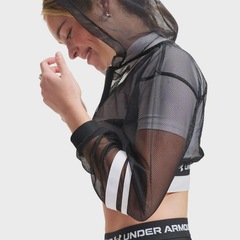 Jaqueta Treino Under Armour HeatGear Mesh Feminina - Foto 6