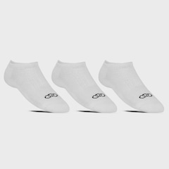Kit 3 Pares de Meia Invisível sem Fleece Olympikus Cano Curto Unissex - Foto 3