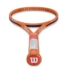 Raquete de Tênis Wilson Ultra 100 V5 Roland Garros 2026 - Adulto - Foto 9
