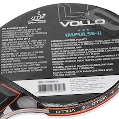 Raquete de Tênis De Mesa Vollo Impulse 2 - Adulto - Foto 6