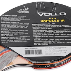 Raquete de Tênis De Mesa Vollo Impulse 3 - Adulto - Foto 6