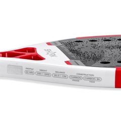 Raquete de Beach Tennis Shark Kinetic S-Red 2026 - Adulto - Foto 5