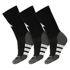 Pack com 3 Pares de Meia Cano Médio adidas Performance Climacool - Unissex - Foto 1