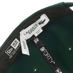 Boné Unissex Lacoste X New Era - Aba Curva - Foto 6