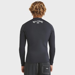 Jaqueta de Neoprene Masculina Billabong 101 Absolute Natural Black Importada - Foto 3