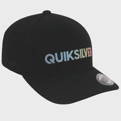 Boné Unissex Quiksilver Gradient Type Antique Black Importado - Aba Curva - Foto 3