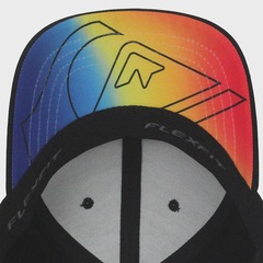 Boné Unissex Quiksilver Gradient Type Antique Black Importado - Aba Curva - Foto 4