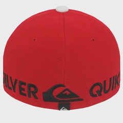 Boné Masculino Quiksilver Emb Hard Hitter Red Importado - Aba Curva - Foto 6