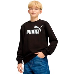 Blusão Puma Ess NO.1 Logo Crew - Infantil - Foto 1