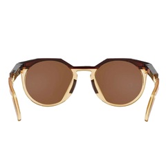 Óculos Masculino Oakley HSTN Dark Amber | Lente Prizm Tungsten - Foto 4