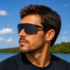 Óculos Masculino Oakley Resistor Polished Black/ Lente Prizm Black - Foto 6