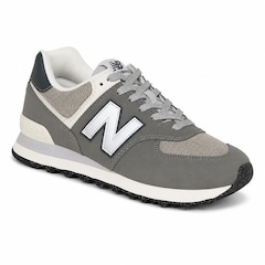 Tênis  Masculino New Balance 574 v2 Cinza Taupe Casual - Foto 1