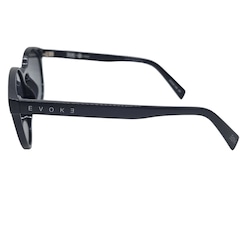 Óculos Unissex Evoke EVK 20 X EOH11 Black Shine - Foto 3
