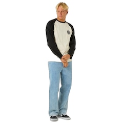 Camiseta Wetsuit Icon Rip Curl - Masculina - Foto 4