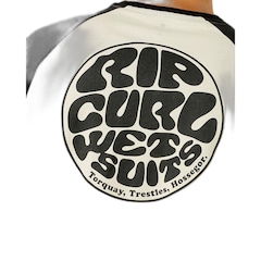 Camiseta Wetsuit Icon Rip Curl - Masculina - Foto 5