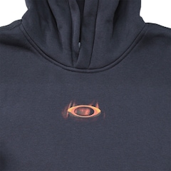 Moletom Oakley Mad Science Hoodie Blackout - Masculino - Foto 2