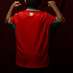 Camisa Portuguesa III Joma 2026 Infantil Vermelha - Foto 4