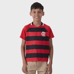 Camisa do Flamengo Manto Braziline - Infantil - Foto 1