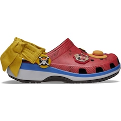 Sandália Crocs One Piece Luffy Classic Clog K
 Multi - Unissex - Foto 1