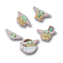 Jibbitz™ Star Wars Grogu Pack Com 5 Peças Único - Unissex - Foto 1